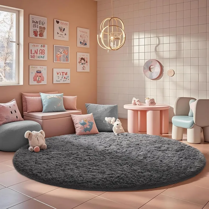 Ophanie Round Rugs 7Ft